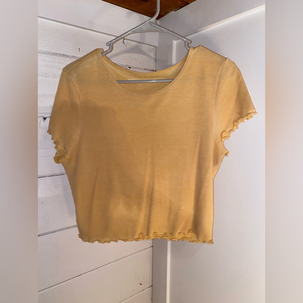 Cropped shirt